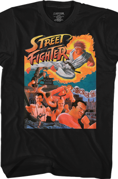 Arcade Flyer Street Fighter T-Shirt