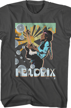 Artistic Bubbles Jimi Hendrix T-Shirt