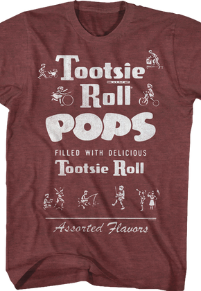 Assorted Flavors Tootsie Pop T-Shirt