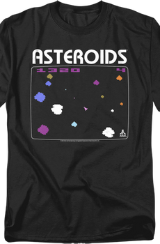 Asteroids Score T-Shirt