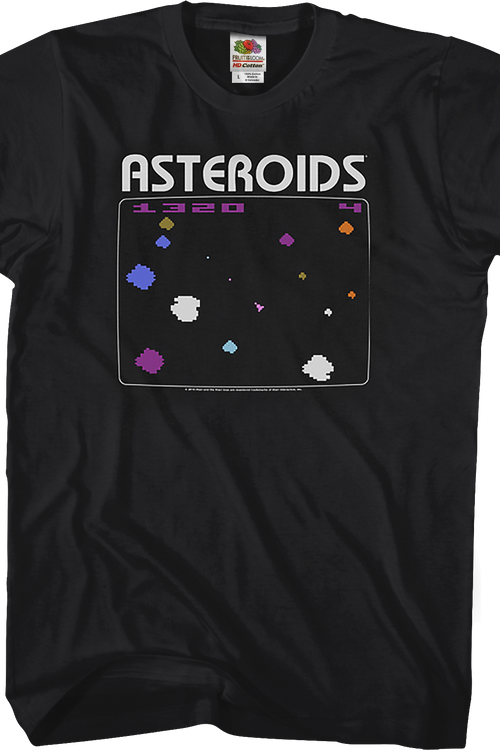 Asteroids Score T-Shirtmain product image