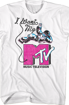 Astronaut I Want My MTV Shirt