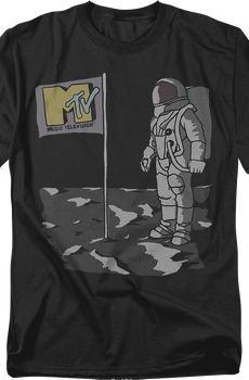 Astronaut Illustration MTV T-Shirt