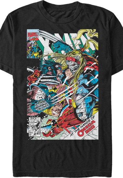 At The Hands Of Omega Red X-Men T-Shirt