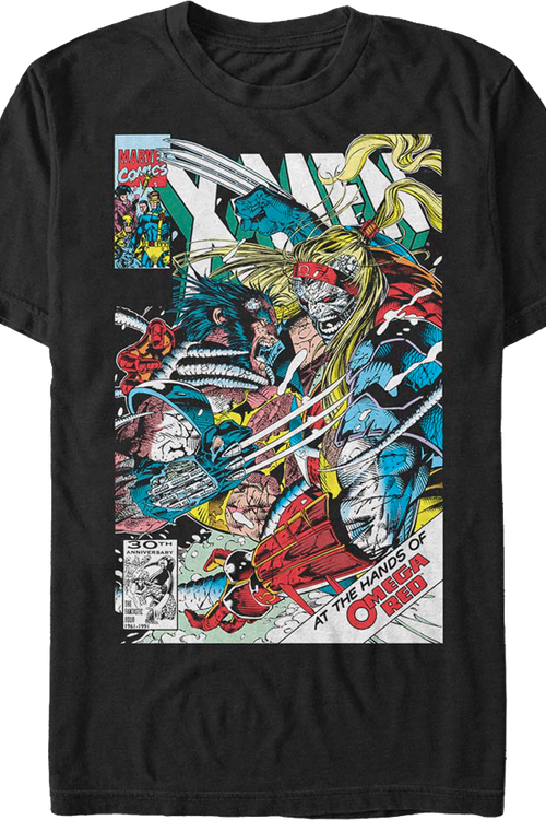 At The Hands Of Omega Red X-Men T-Shirtmain product image