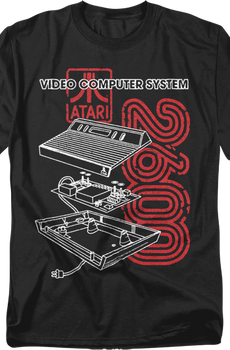 Atari 2600 Video Computer System T-Shirt