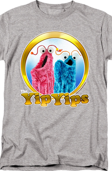 Athletic Heather Yip Yips Sesame Street T-Shirt