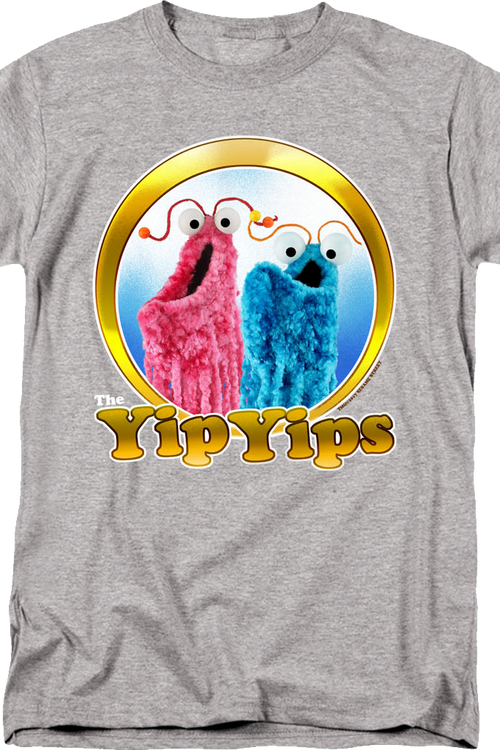 Athletic Heather Yip Yips Sesame Street T-Shirtmain product image
