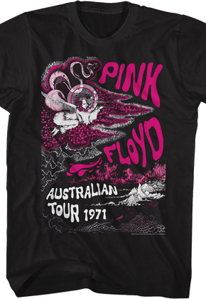 Australian Tour 1971 Pink Floyd T-Shirt