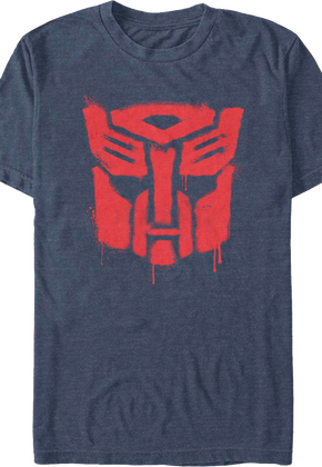 Autobot Graffiti Logo Transformers T-Shirt
