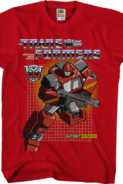 Autobot Ironhide Transformers T-Shirtmain product image