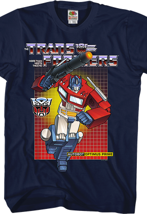 Autobot Optimus Prime Transformers T-Shirt