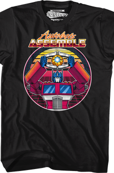 Autobots Assemble Transformers T-Shirt
