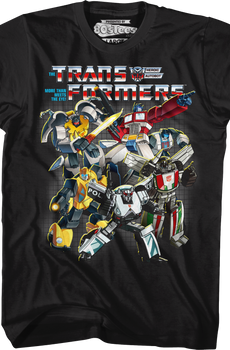 Autobots Collage Transformers T-Shirt