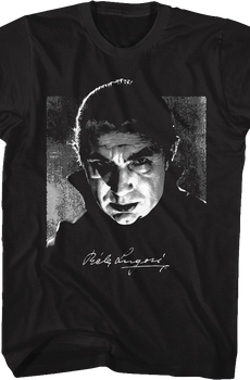 Autograph Bela Lugosi T-Shirt