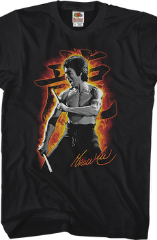 Autograph Bruce Lee T-Shirt