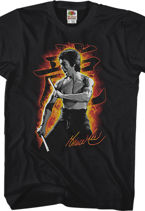 Autograph Bruce Lee T-Shirt