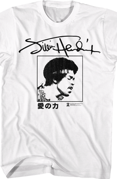 Autograph Jimi Hendrix T-Shirt