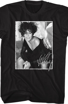 Autograph Whitney Houston T-Shirt