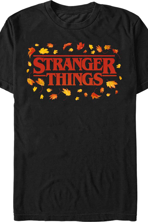 Autumn Leaves Stranger Things T-Shirtmain product image