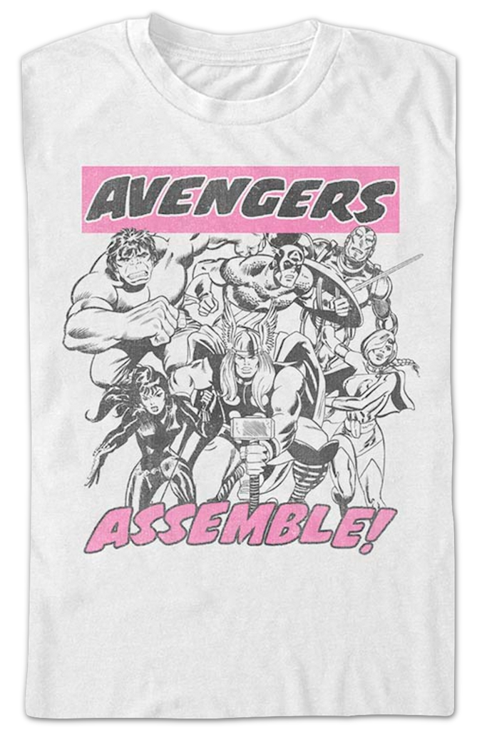 Avengers assemble online t shirt