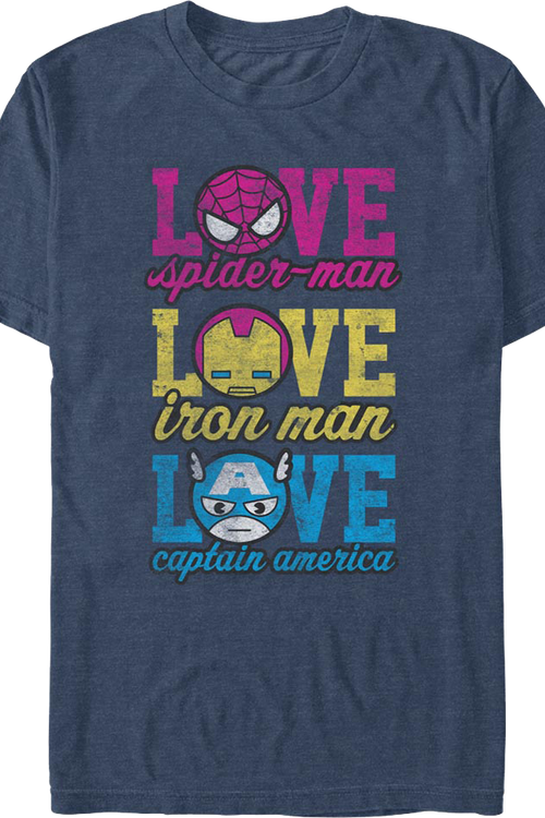 Avengers Love Marvel Comics T-Shirtmain product image