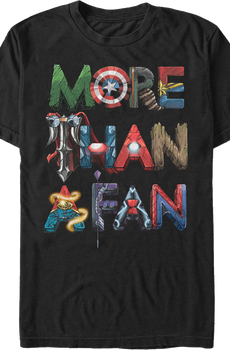 Avengers More Than A Fan Marvel Comics T-Shirt