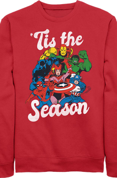 Avengers 'Tis The Season Marvel Comics Sweatshirt