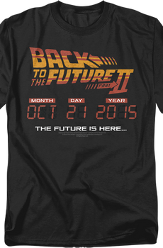 Back To The Future 10 21 2015 T-Shirt