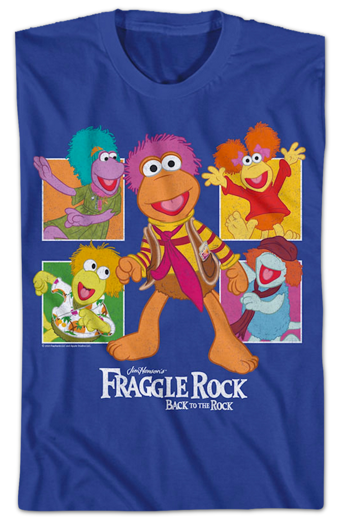 Back To The Rock Fraggle Rock TShirt