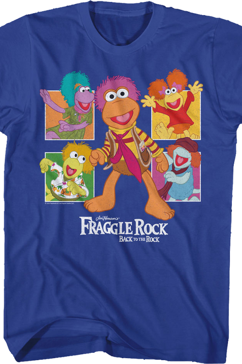 Back To The Rock Fraggle Rock T-Shirtmain product image