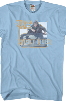 Backseat Knight Rider T-Shirt