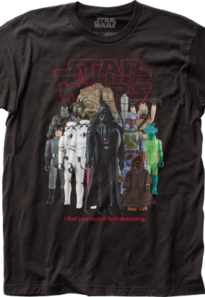 Bad Guy Action Figures Star Wars T-Shirt