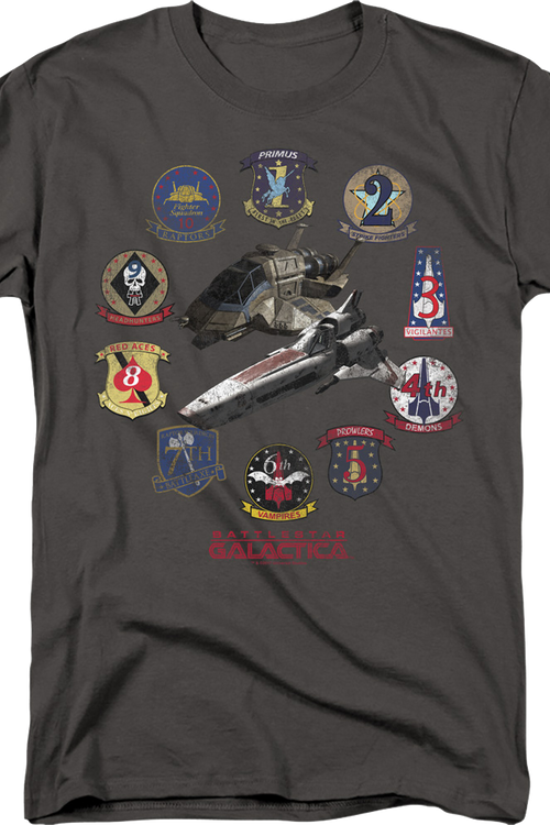 Patches Battlestar Galactica T-Shirtmain product image