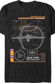 Bajoran Star System Star Trek Deep Space Nine T-Shirt
