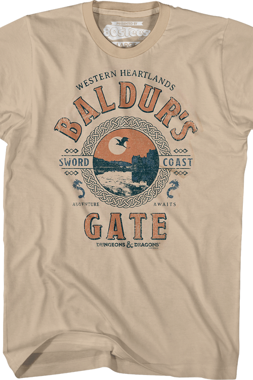 Baldur's Gate Dungeons & Dragons T-Shirtmain product image