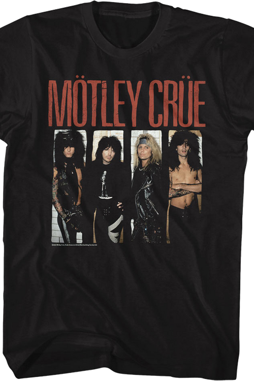 Band Panels Motley Crue T-Shirtmain product image