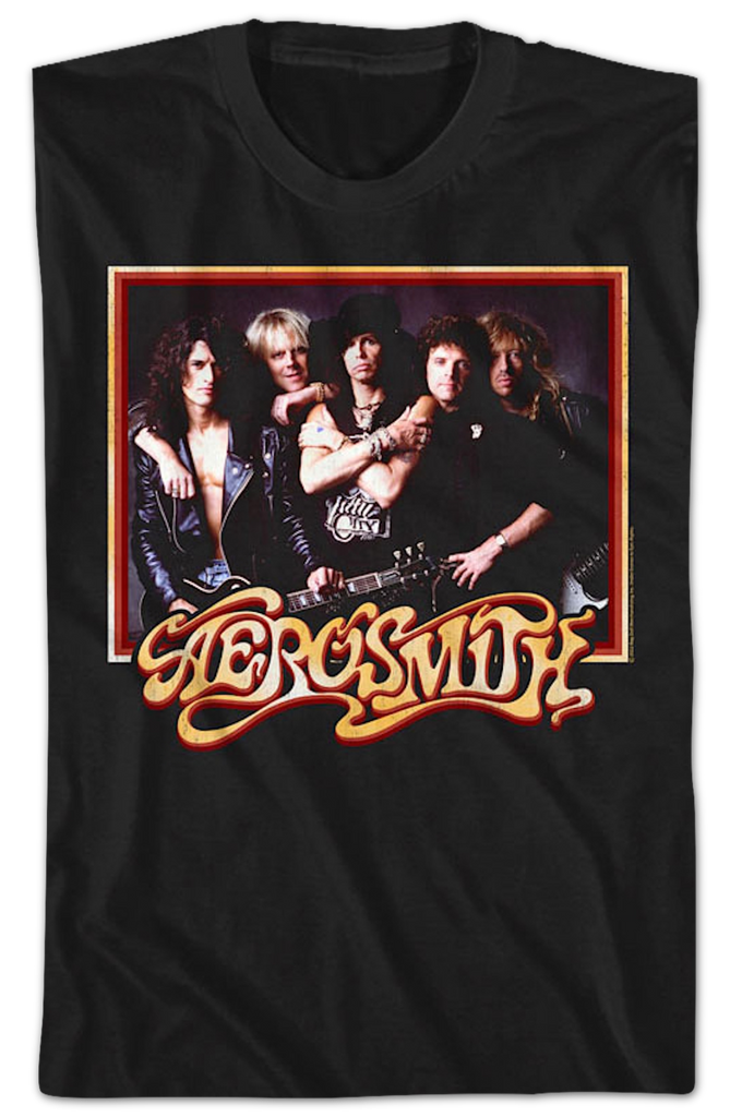 Band Photo Aerosmith T-Shirt