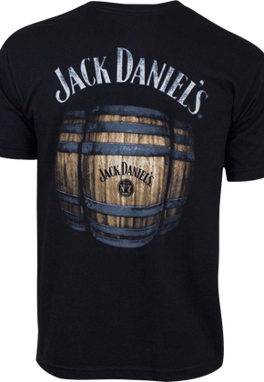 Barrels And Logo Jack Daniel's T-Shirt