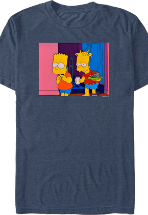 Bart And Hugo The Simpsons T-Shirt
