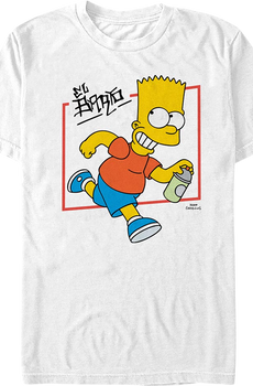 Bart Graffiti Simpsons T-Shirt