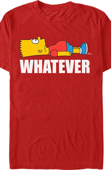 Bart Whatever Simpsons T-Shirt