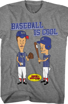 Baseball Is Cool Beavis And Butt-Head T-Shirt