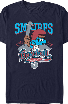 Baseball Logo Smurfs T-Shirt
