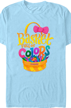 Basket Full Of Colors Crayola T-Shirt