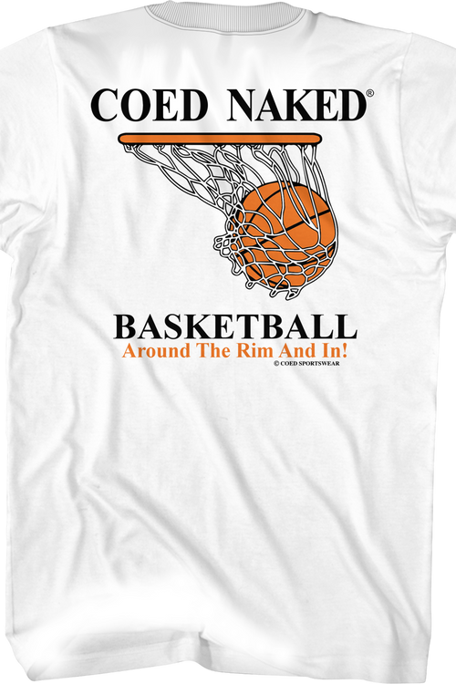 Basketball Coed Naked T-Shirtmain product image
