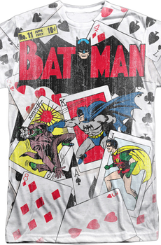 Batman Big Print The Joker's Advertising Campaign DC Comics T-Shirt