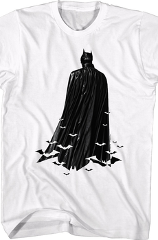 Batman Caped Crusader Bats DC Comics T-Shirt