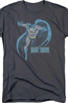 Batman Distressed Crusader DC Comics T-Shirt