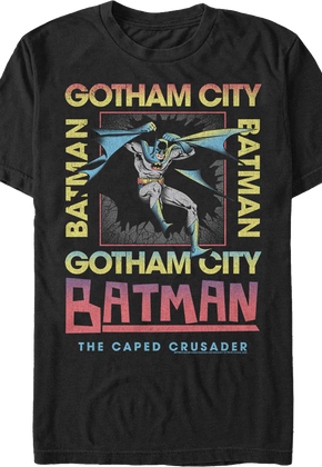 Batman Gotham City's Caped Crusader DC Comics T-Shirt